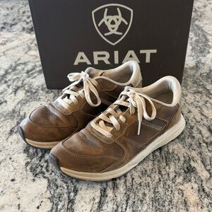 Ariat Fuse Plus Brown Bomber Leather  Sneakers